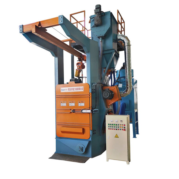 Machine de grenaillage de fabrication de plaquettes de frein