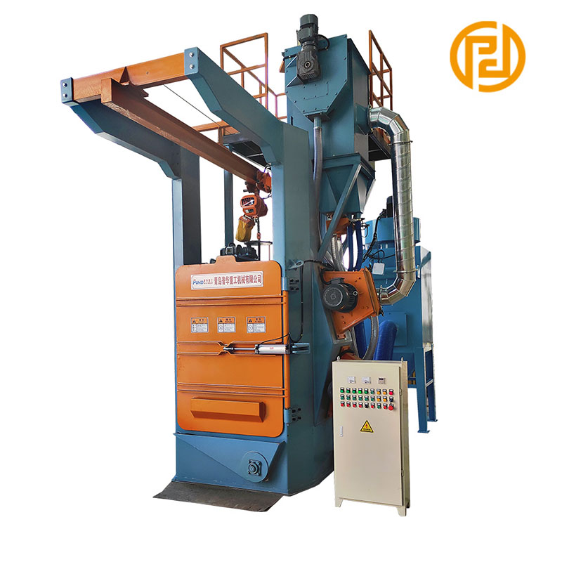 Machine de dynamitage de tir de sable en acier de type en acier pour pièces automobiles